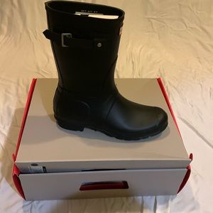 Hunter Women Original Short Rain Boots Size 11